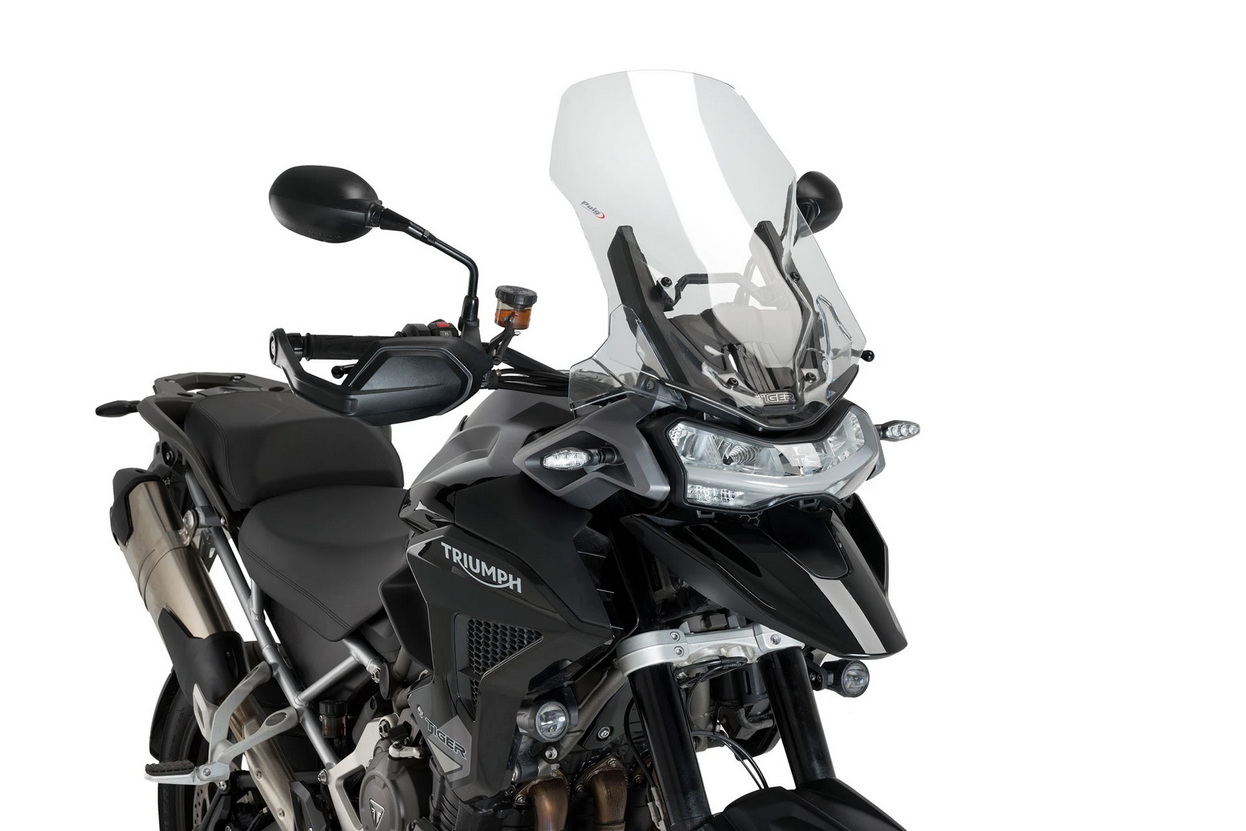 Touring screen for Triumph Tiger 1200 2022–2025 clear