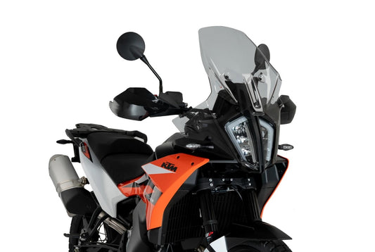 Touring screen for KTM 890 Adventure,R, 790 Adventure light smoke