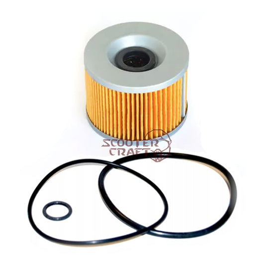 Oil filter Kawasaki EL250, ZR550 Zephyr, ZX600, ZR750, ZR-7, GTR1000, ZZ-R1100, ZZ-R1200