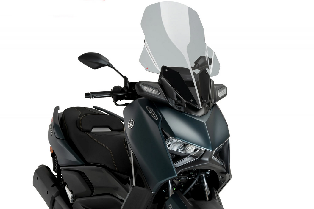 V-Tech screen for Yamaha X-Max 125,300 2023–2025 (Touring) light smoke