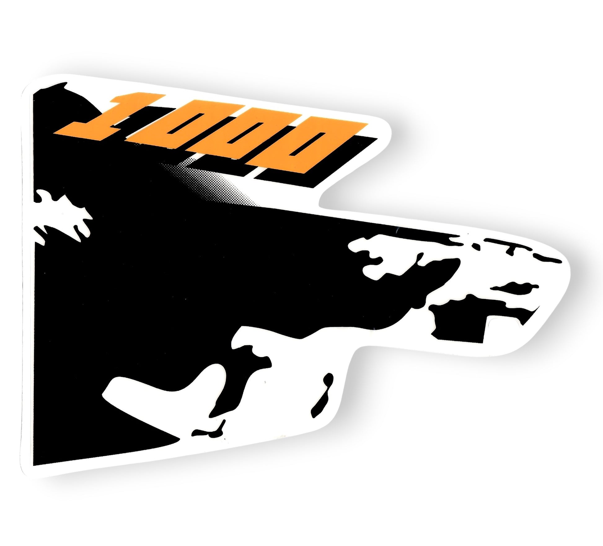LEFT AIR FILTER DECAL（WN） Qianjiang SFA 1000, genuine