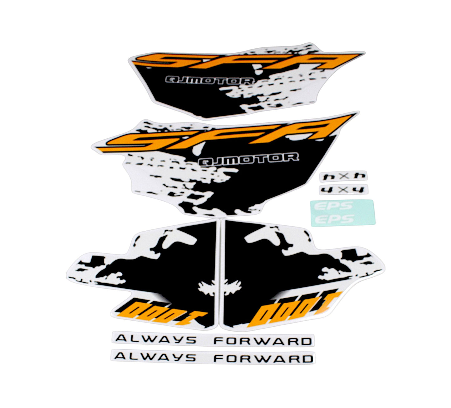 DECAL ASSY（WN） Qianjiang SFA 1000, genuine