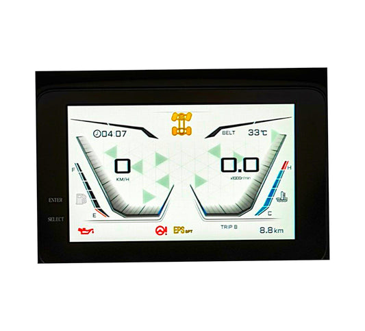 7 INCH TFT INSTRUMENT ASSEMBLY Qianjiang SFA 1000, genuine