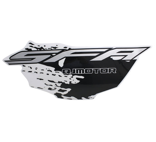 LEFT SIDE COVER DECAL（VM/01） Qianjiang SFA 1000, genuine