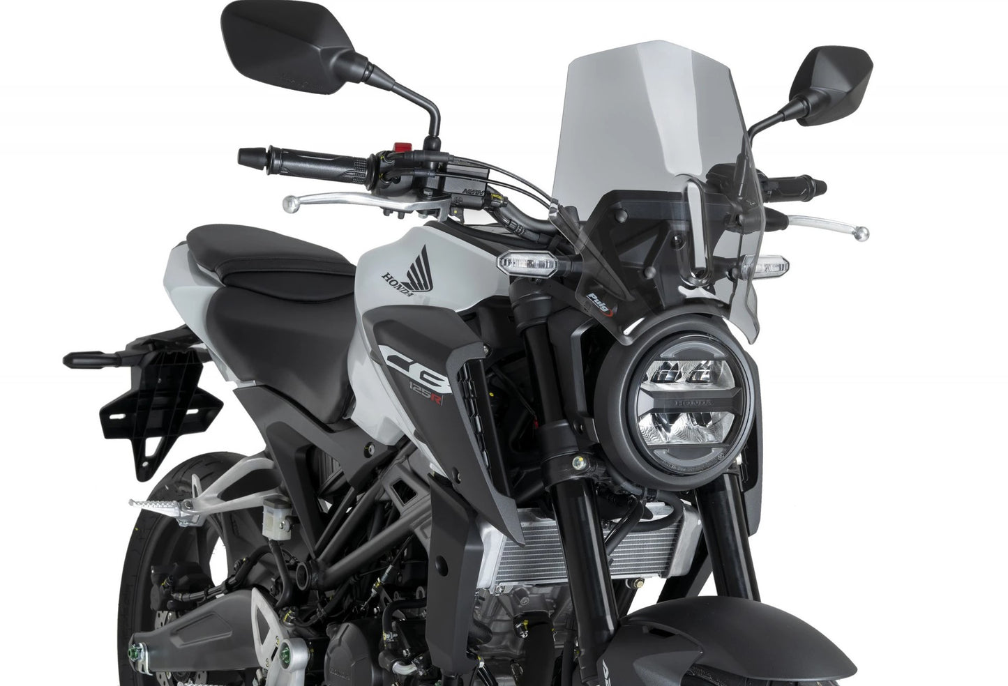 Windscreen for Honda CB125R,CB300R 2024–2025 light smoke