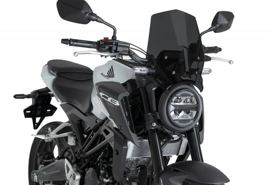Windscreen for Honda CB125R,CB300R 2024–2025 dark smoke