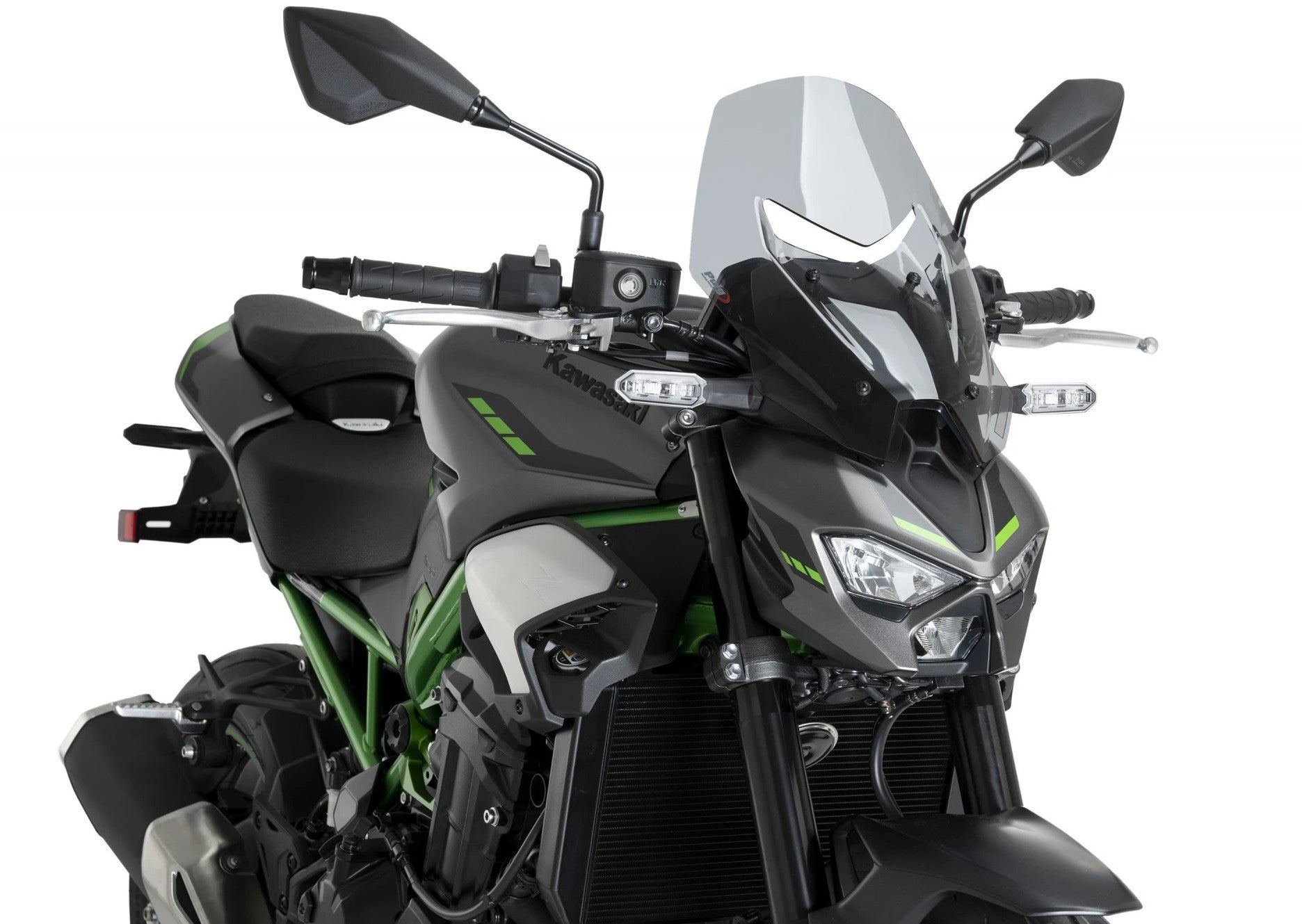 Touring Windscreen for Kawasaki Z900 ’25 light smoke
