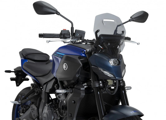 Touring Windscreen for Yamaha MT-07 ’25 light smoke