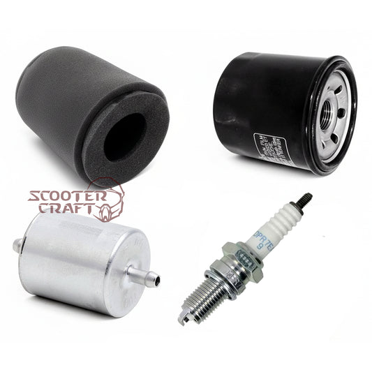 Service Kit (filters, spark plug) Linhai 500 T3b EFI, 500 PROMAX E4, M 550 E2, M550L E4