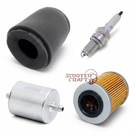 Service Kit (filters, spark plug) Linhai M565LT T3b, M565LT E4, 570 PROMAX T3, M570L E5