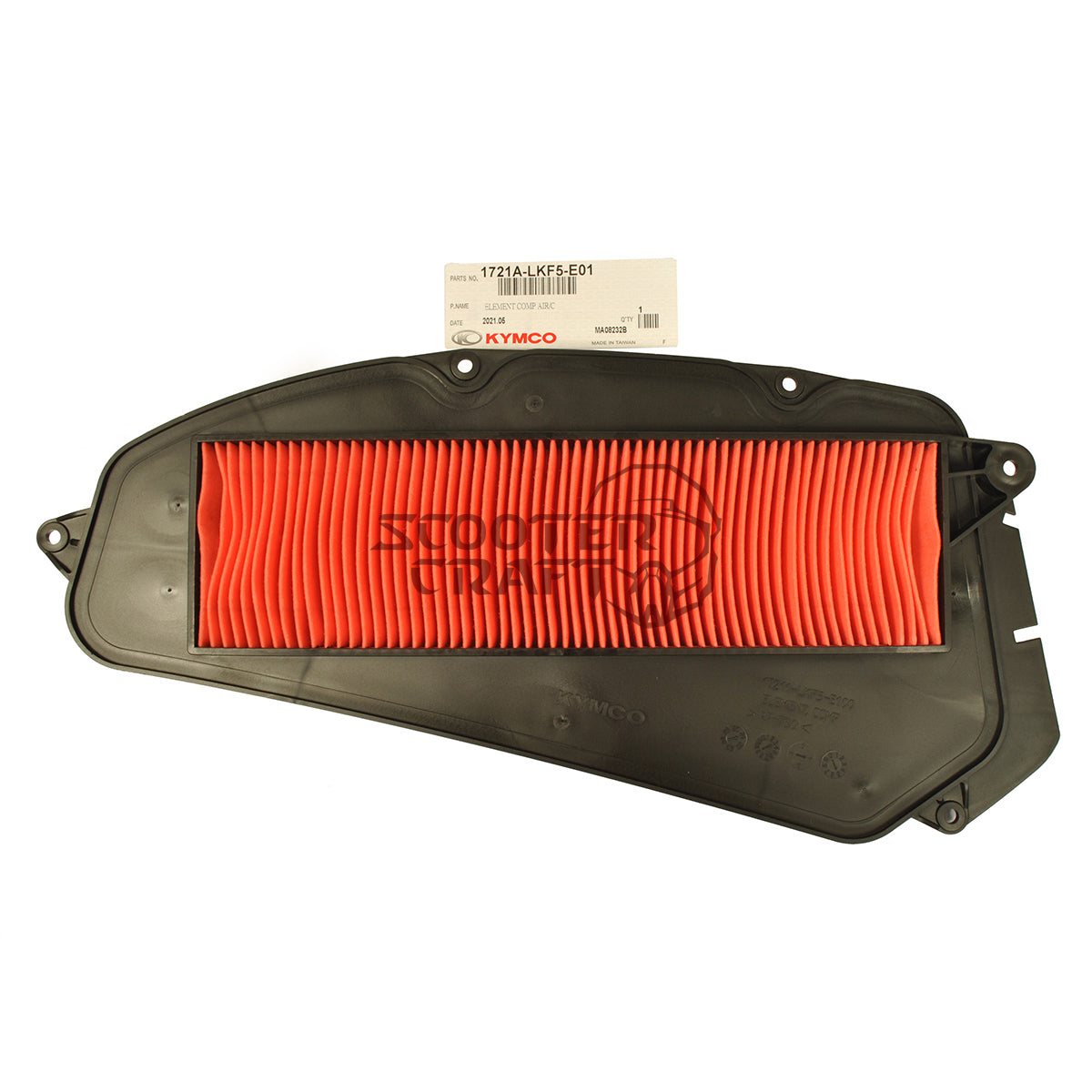 Air filter Kymco Xciting VS 400 ABS TCS, genuine
