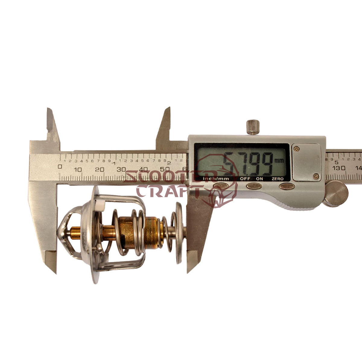 Cooling system thermostat Kymco MXU 465i T3b, genuine