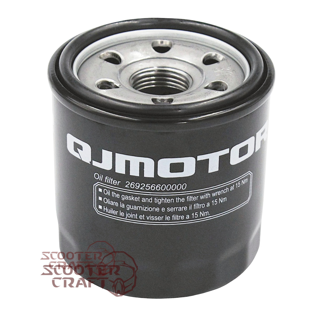Oil filter QJMotor SRT 450 RX, SRV 600 V, SRK 700, SRV 700, genuine 269256600000
