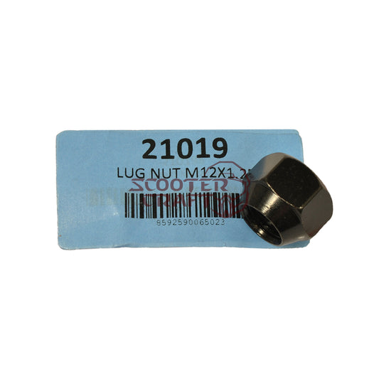 NUT M12X1.25 SHORT BLACK Hytrack HY310
