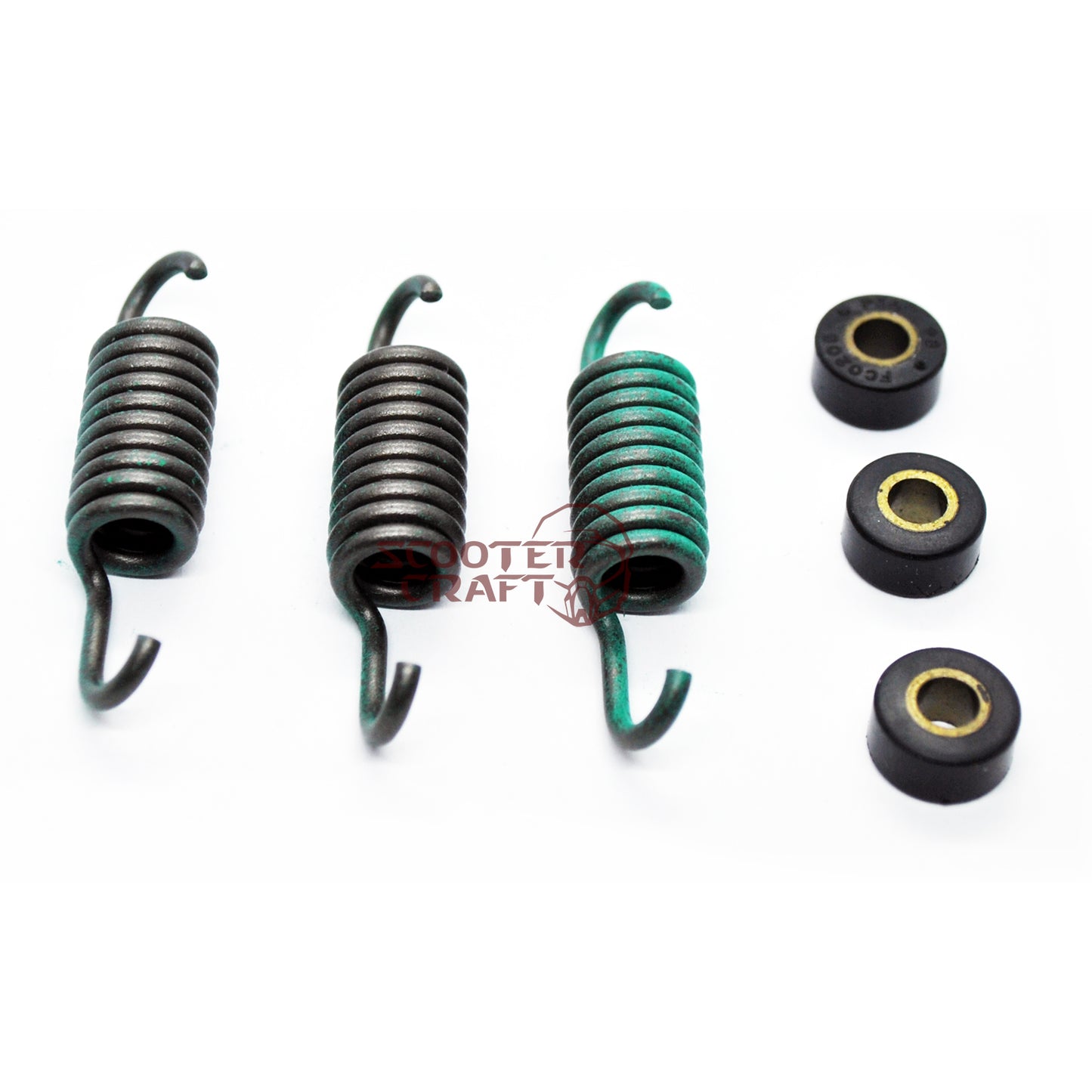 Clutch springs & rubber dampers kit Arctic Cat DVX 250 06-09, Utility 300 10-16, Kawasaki KVF 300 Brute Force 12-21