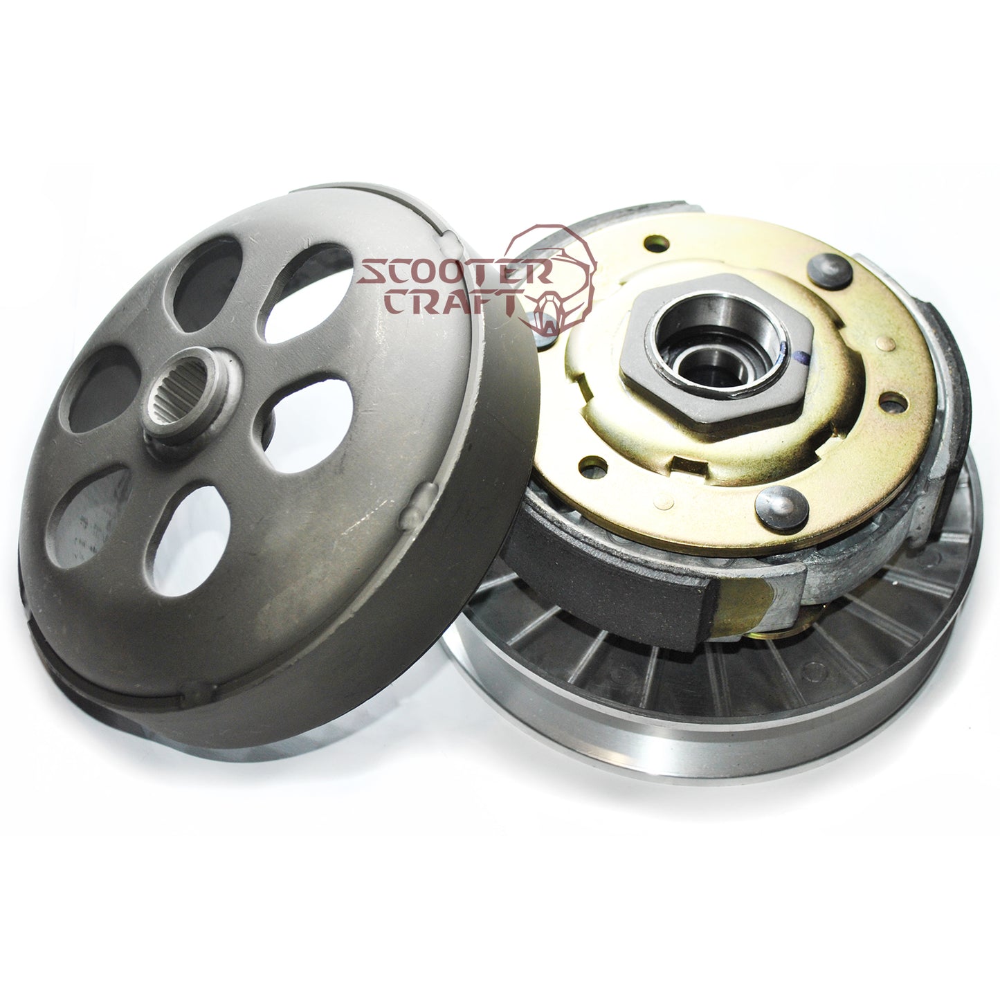 Torque Drive (Clutch Kit) 134 mm, Aprilia Atlantic 250, Gilera Nexus 300, Piaggio MP3 250, Vespa GTS 250, w/o fan