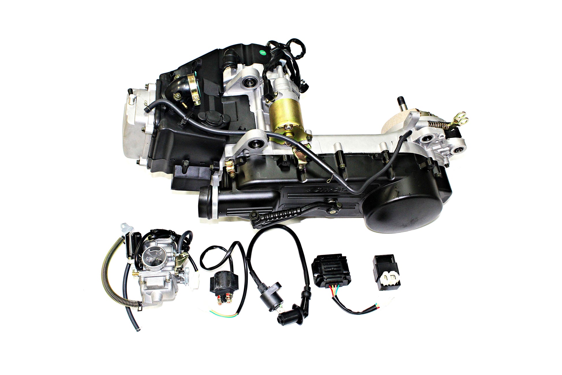 Complete engine GY6 150 cc 12-inch wheel GY61500004