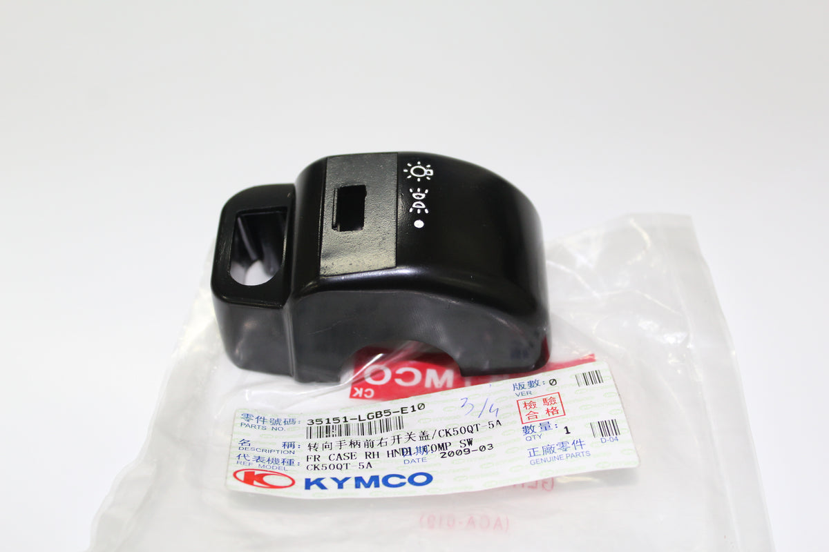 Switch housing Kymco Agility 16+ 125 2017, genuine