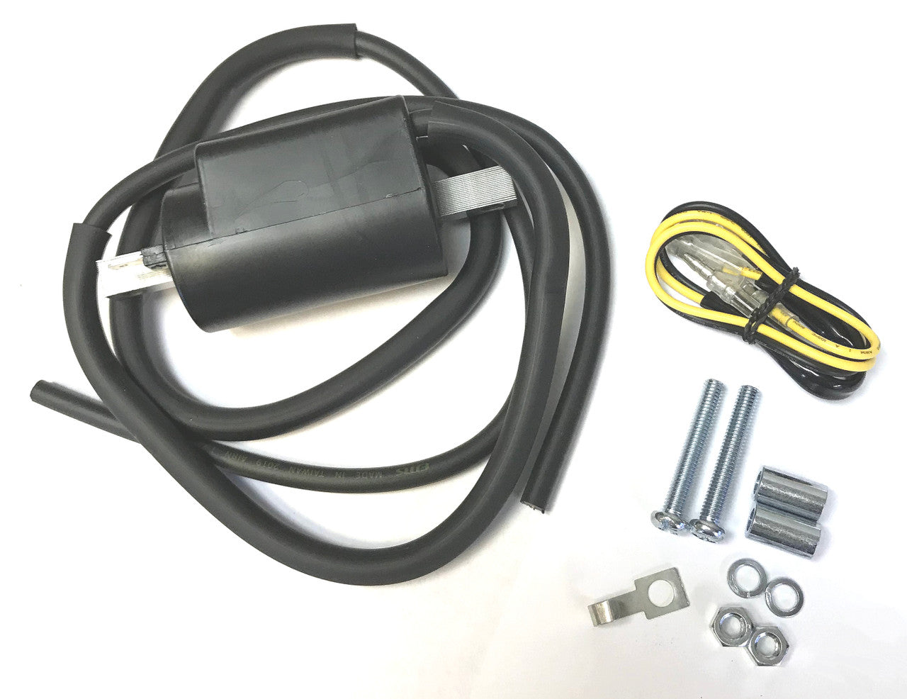 IGNITION COIL HONDA CB350F 72-74, CB400F 75-77, CB500 71-72, CB550F/K 75-78, CB750 A/F/K 69-78 (OEM: 30501-300-003) (2.2 OHM)