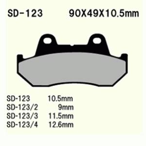 Brake pads VD-123 (FA69)