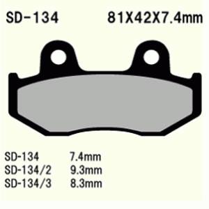 Brake pads VD-134 (FA323)