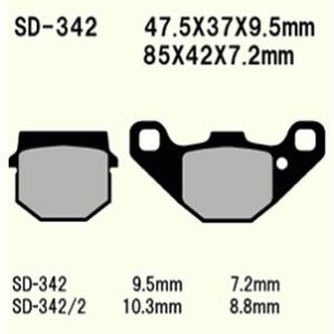 Brake pads VD-342