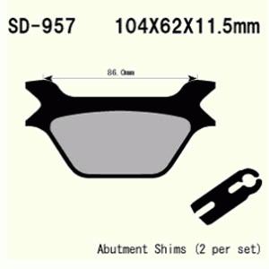 Brake pads VD-957