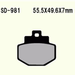 Brake pads VD-981 (FA321)