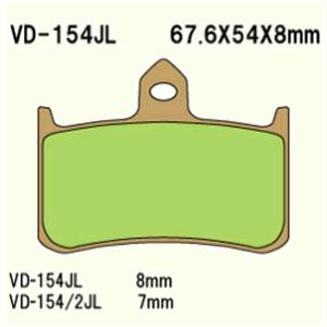 Brake pads VD-154/2JL