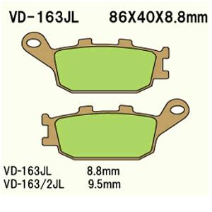 Brake pads VD-163/2JL