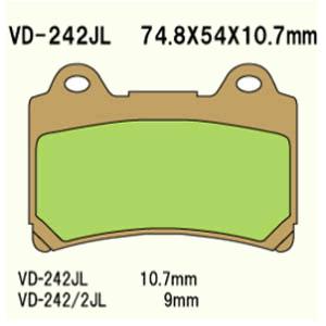 Brake pads VD-242JL
