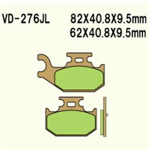 Brake pads VD-276JL