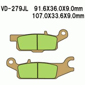 Brake pads VD-279JL