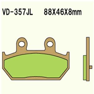 Brake pads VD-357JL