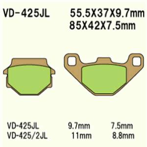 Brake pads VD-425JL