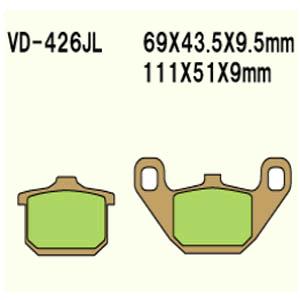 Brake pads VD-426JL