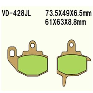 Brake pads VD-428JL