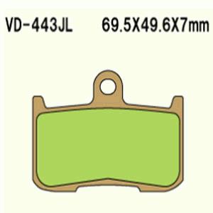 Brake pads VD-443JL (FA347HH)