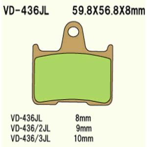 Brake pads VD-436/2JL