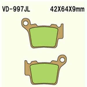 Brake pads VD-997JL rear