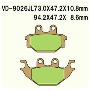 Brake pads VD-9026JL