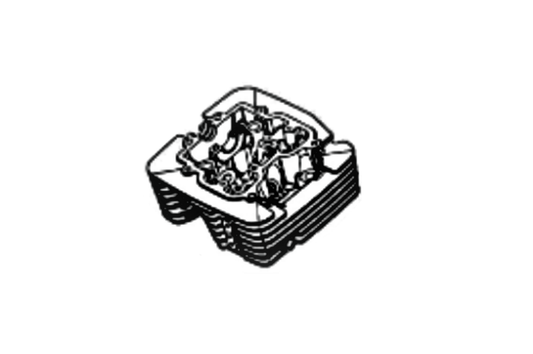 Cylinder head Kymco Maxxer 400, MXU 400, genuine