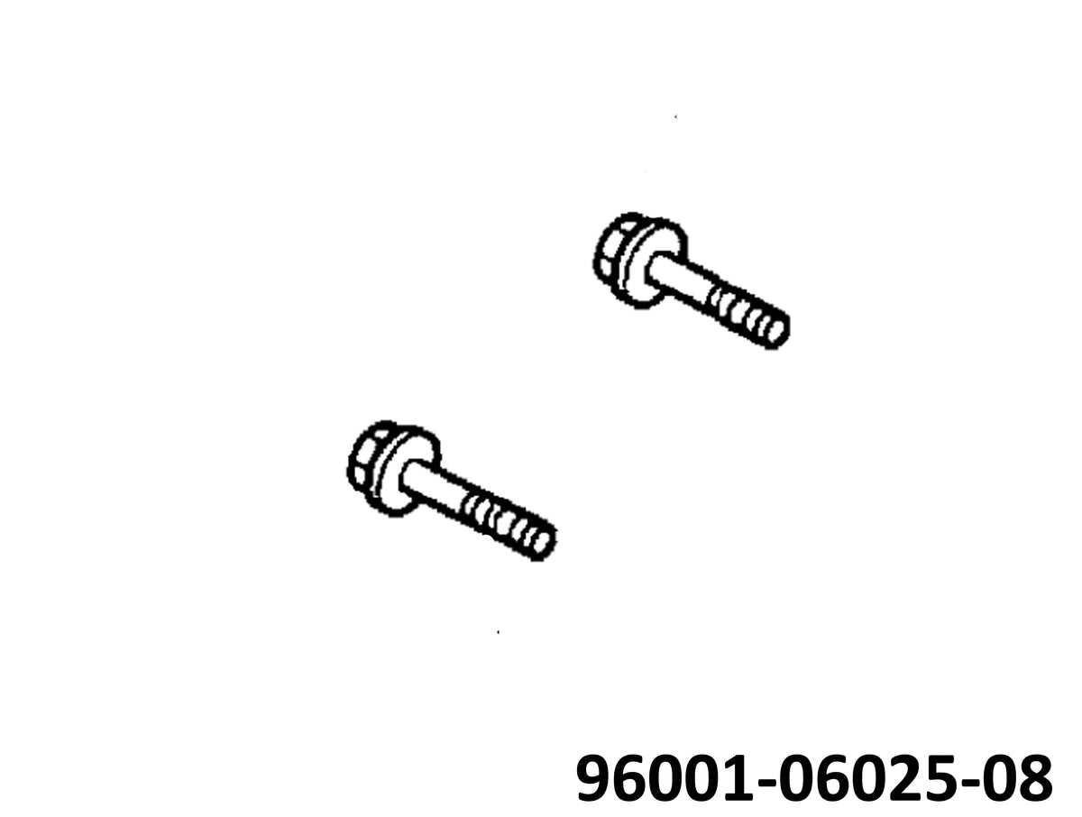 Bolt 6x25 (1 pc.) Kymco Agility 16+ 125 2017, genuine