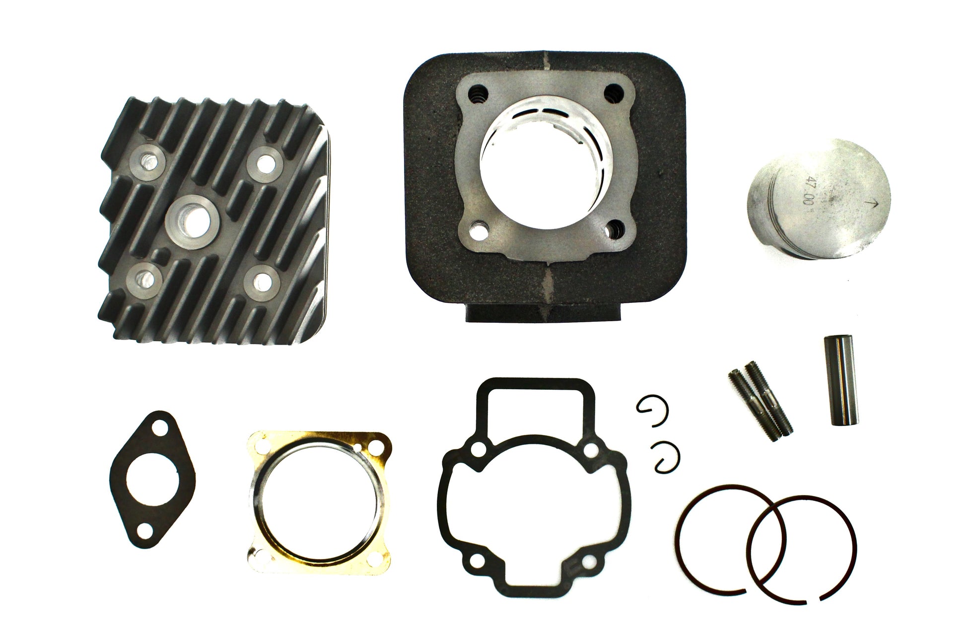 Cast-iron cylinder with head Piaggio Liberty,Sfera,Zip,Gilera Storm 47 mm 2T