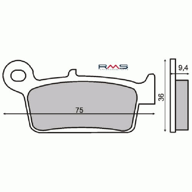 Brake pads Kymco ZX50