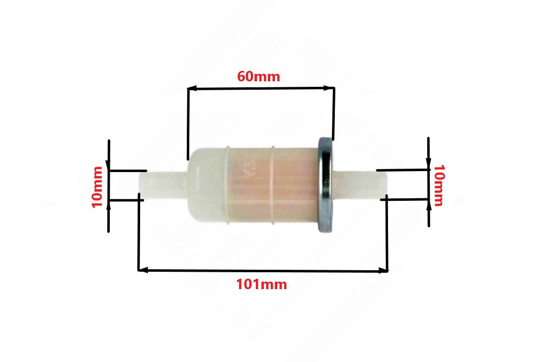 Fuel filter paper 10 mm Yamaha,Honda FIT000001