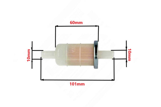 Fuel filter paper 10 mm Yamaha,Honda FIT000001