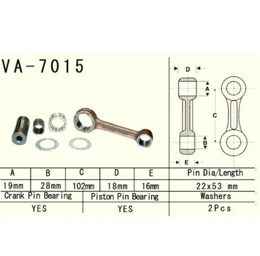 Connecting rod Suzuki RM125 1999–2003