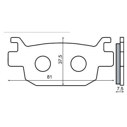 Brake pads SH 300