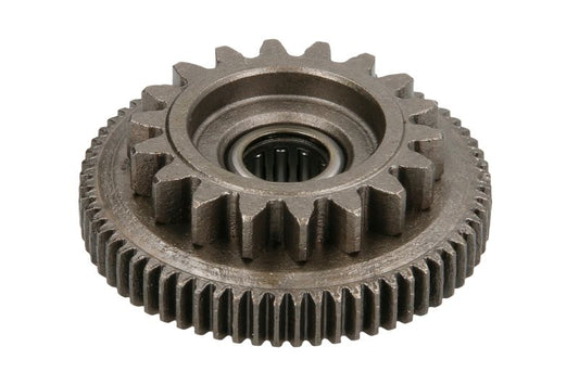 Intermediate starter gear Minarelli 50 cc 2T 18 large teeth